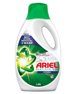 Box of Ariel Platinum Clean Original Liquid Detergent