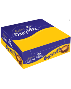 Box of Cadbury Dairy Milk Chocolate Caramel