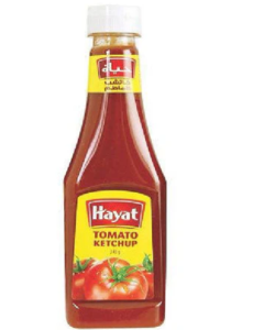 Box of Hayat Tomato Ketchup