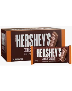 Box of Hershey's Cookies N Chocolate Bar