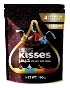 Box of Hershey's Kisses Classics Collection Chocolate