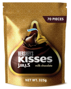 Box of Hershey's Kisses Milk Chocolate
