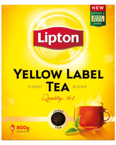Box of Lipton Yellow Label Tea Dust Value Pack 