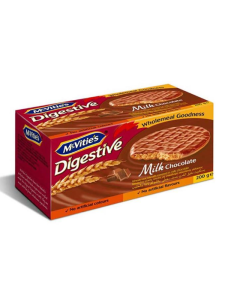 Box of McVities Digestive Milk Chocoloate