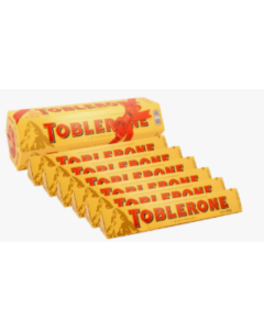 Box of Toblerone Chocolate