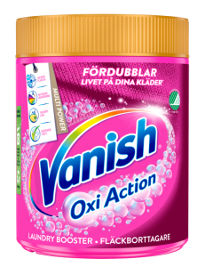 Box of Vanish Oxi Action stain remover